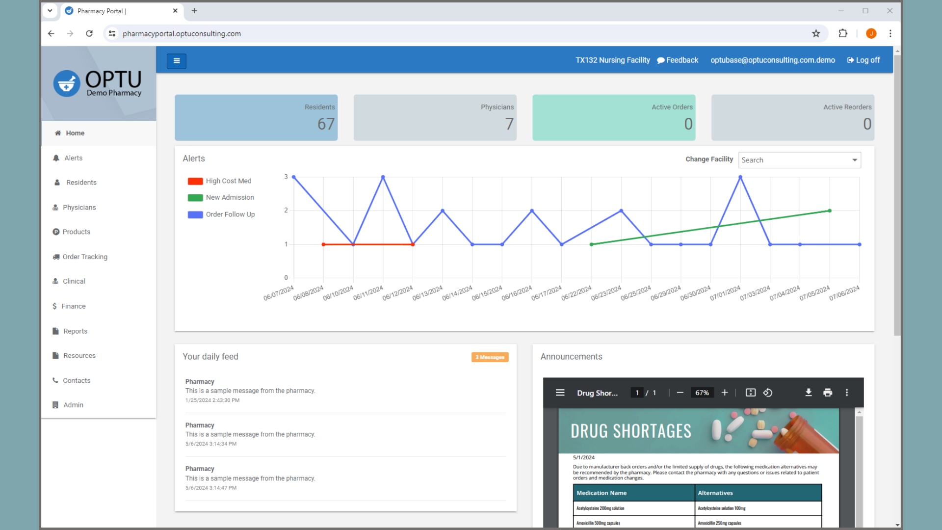 Pharmacy Portal Software